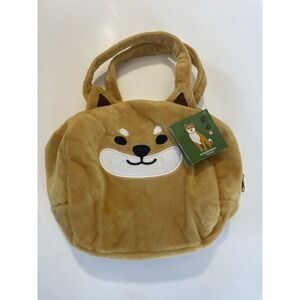 Friendshill Shibata San Shiba Inu Plush Tote Bag Kawaii NWT